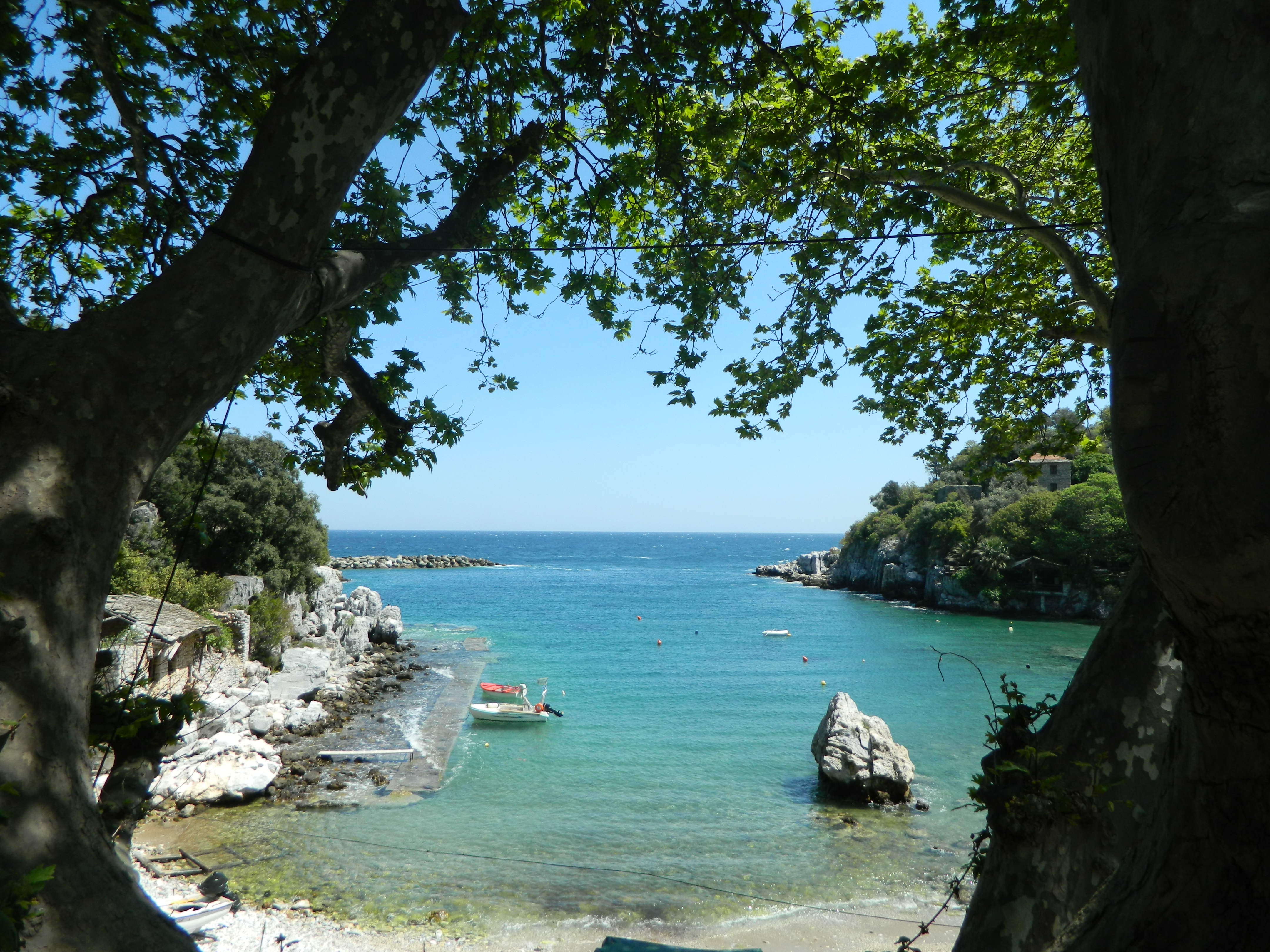 Damouchari bay, Pelion