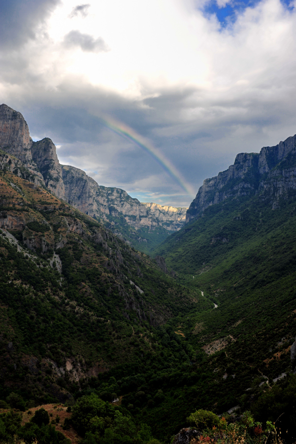 Inside Vikos Gorge