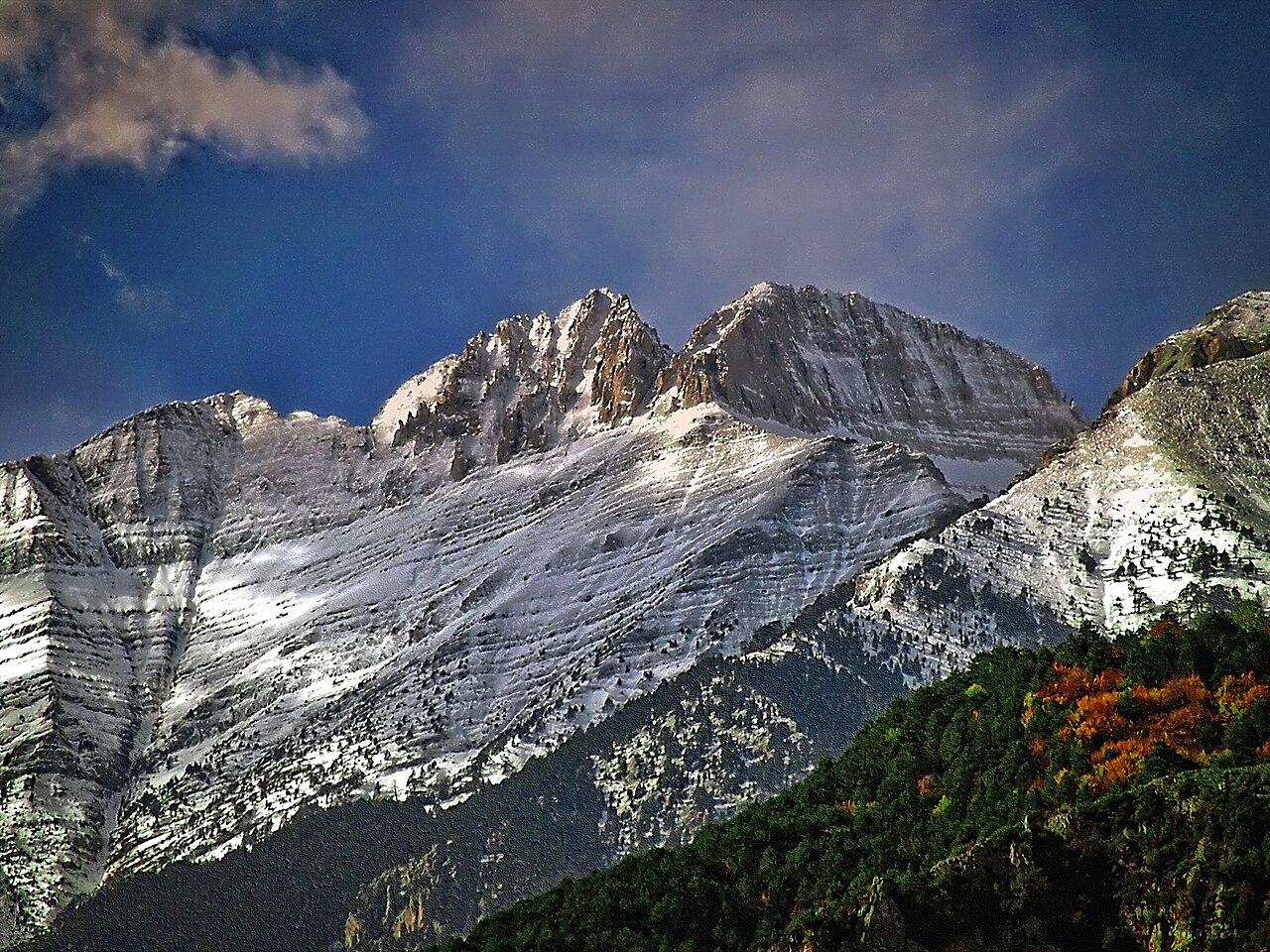 View from refuge
